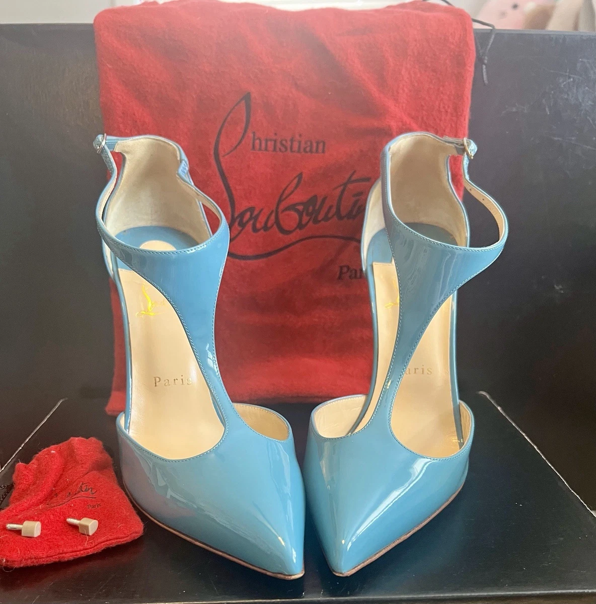 Christian Louboutin Blue Heels for Women for sale | eBay