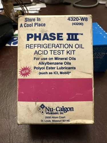 Phase 3 Refrigeration Oil Acid Test Kit