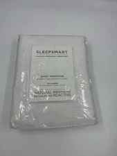 Pottery Barn Sleepsmart 37.5 Tech Temp Regulating Duvet Insert Protector Queen