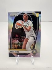 Angel Reese 2024 Panini Prizm WNBA #10 Silver Prizm SP Rookie Chicago Sky
