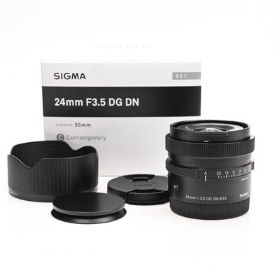 Sigma 24mm f3.5 DG DN Contemporary 021 Lens Sony E #634