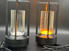 Portable Metal Table Lamp,Cordless Table Lamp, Rechargeable with cord 2 