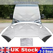 For Fiat Ducato Motorhome Thermal Windscreen Screen Cover Wrap Black Out Blinds
