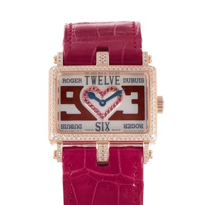Roger Dubuis Too Much T22 86 5-FD N1RLOB/25 Rose Gold Diamonds MOP Ladies Watch
