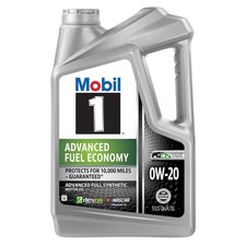 Mobil 1 5 Qt 0W-20 Motor Oil Full Synthetic Free Ship 19.20 per gallon
