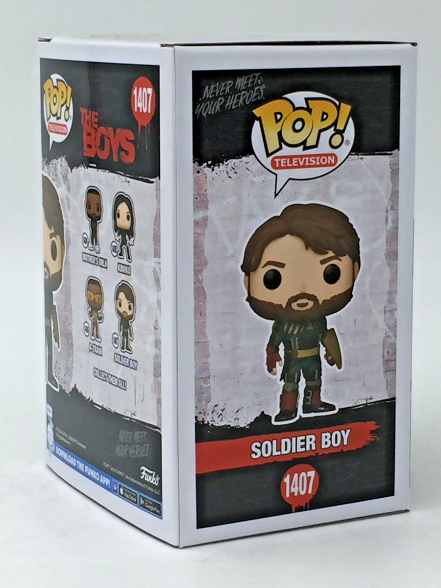 Funko Pop! The Boys Television Soldier Boy #1407 W/Protector | eBay