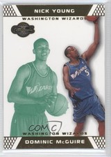 2007-08 Topps Co-Signers Gold Green 39/59 Dominic McGuire Nick Young #72 00ah