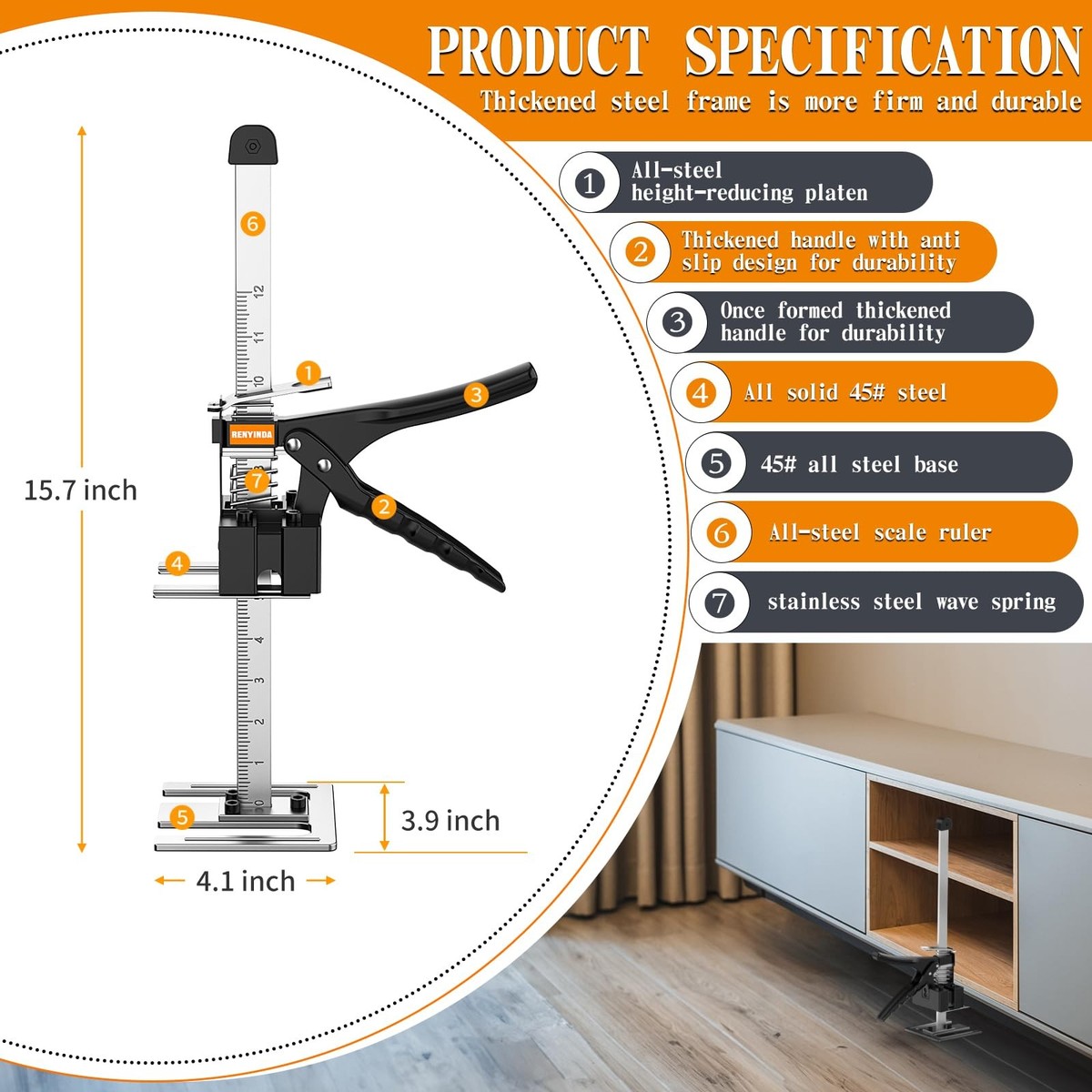 Labor-Saving Arm Jack Multifunctional Construction Jacks