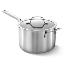 Calphalon 4.5qt Stainless Steel Sauce Pan with Lid