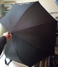 AGERO Black Large 42" Umbrella handle flaw