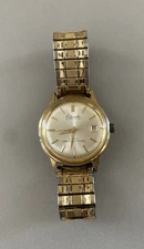 Vintage EL DORADO 21 Jewels Watch Speidel Band For Parts Or Repair AS IS