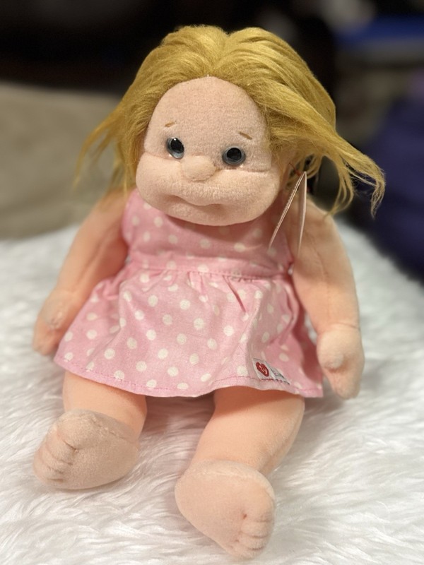 Ty Beanie Kids Precious Plush Doll Retired 1999 Vintage