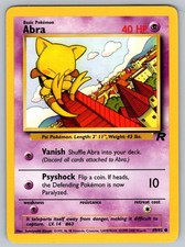 Abra 49/82 Team Rocket Unlimited NM