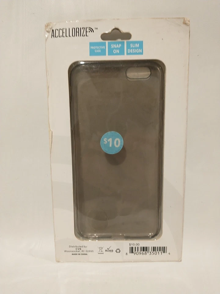 Funda protectora para teléfono Accellorize: para iPhone 6+ - Humo (claro claro) Foto 3 de 3