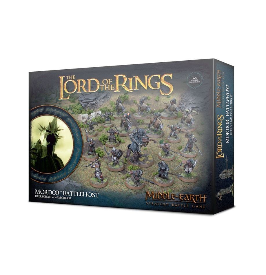 Mordor Battlehost - Brand New - LOTR Middle Earth Strategy Battle Game