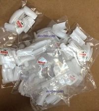 * Lamour Professional Nail Tips EDEN WHITE FRENCH 0-10 Made in USA 550ct