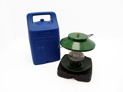 #ad Vintage Coleman Pyrex 5107.5152 Camping Lantern with Case $19.99