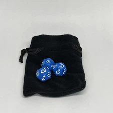 Koplow Games: Blue Astrology Dice set with Bag