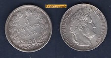 5 Francs 1833 Q Perpignan TTB - TL TR 2ème Type Louis Philippe Ier 1830 1848