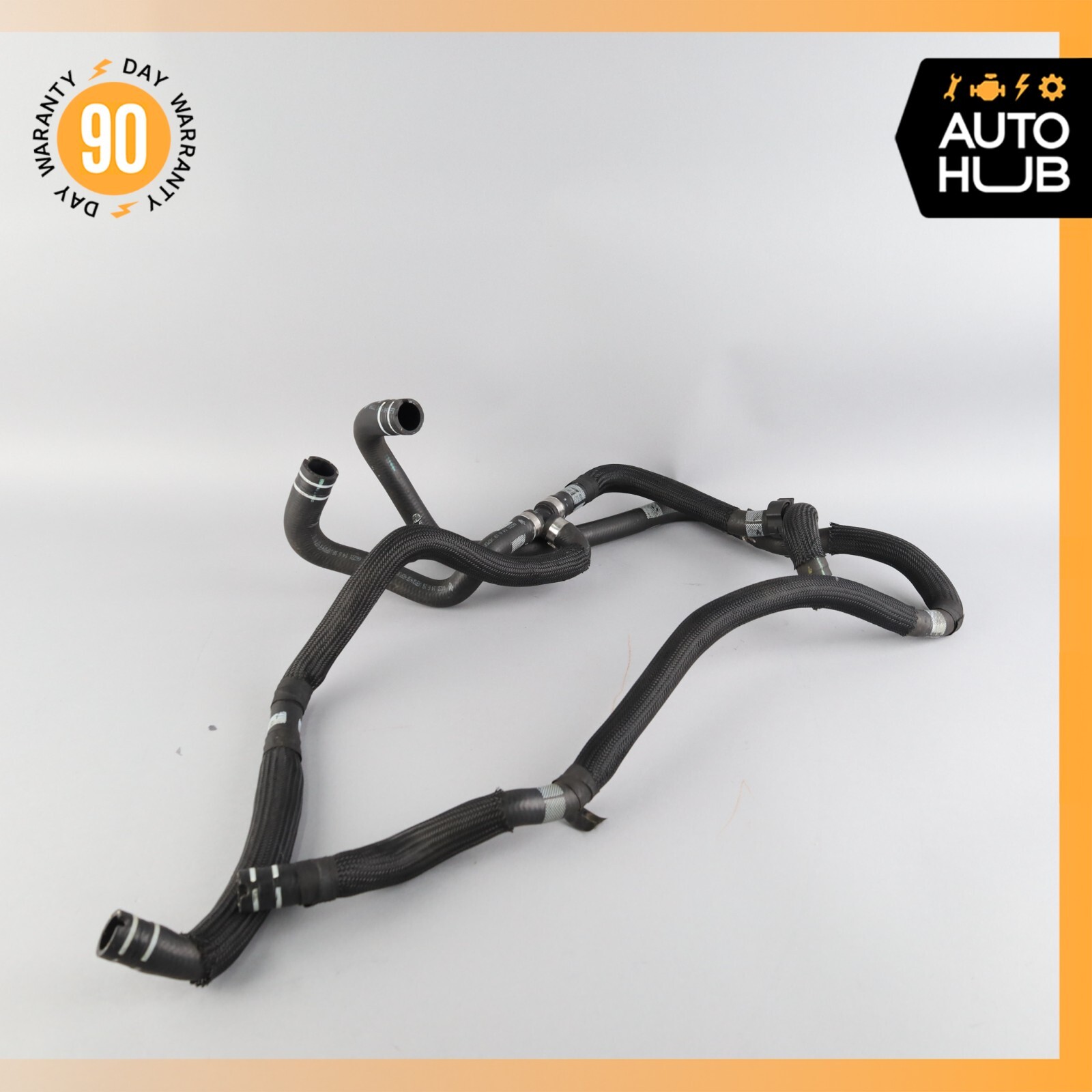14-17 Maserati Quattroporte Ghibli Engine Radiator Cooling Hose Pipe Set OEM 32k