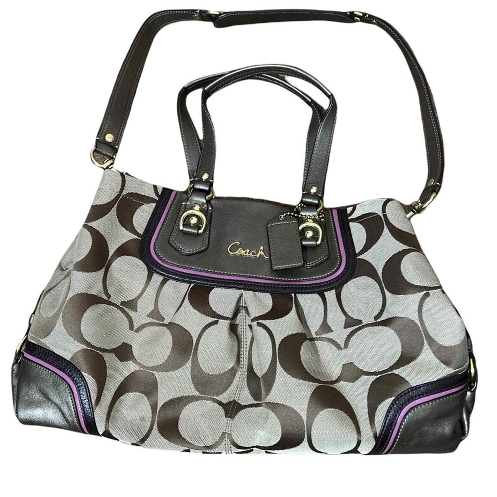 Coach Signature Ashley Satchel E1294-F17446
