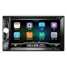 POWER ACOUSTIK PD-620B CAR 2-DIN 6.2 TOUCHSCREEN LCD DVD CD USB BLUETOOTH STEREO