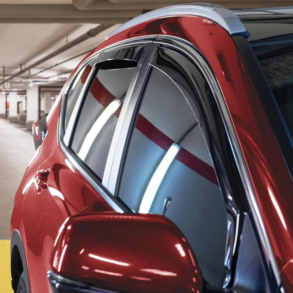 Protectores de lluvia viseras de ventilación pantalla para Honda CR-V 2017-2022 (CRV) Foto 3 de 4