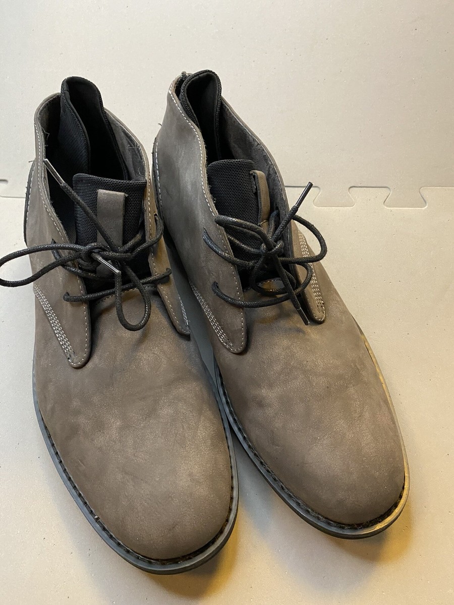 Kenneth Cole Reaction Casino Flex Gray Chukka Boots Mens  display picture 1