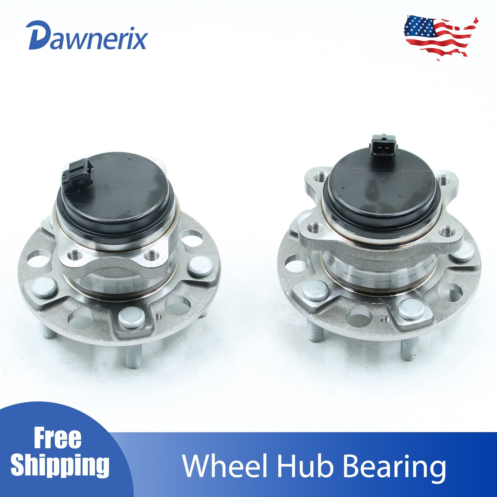 Rear Wheel Bearing & Hub Set for 2016-2019 Kia Optima Sonata or Tucson FWD