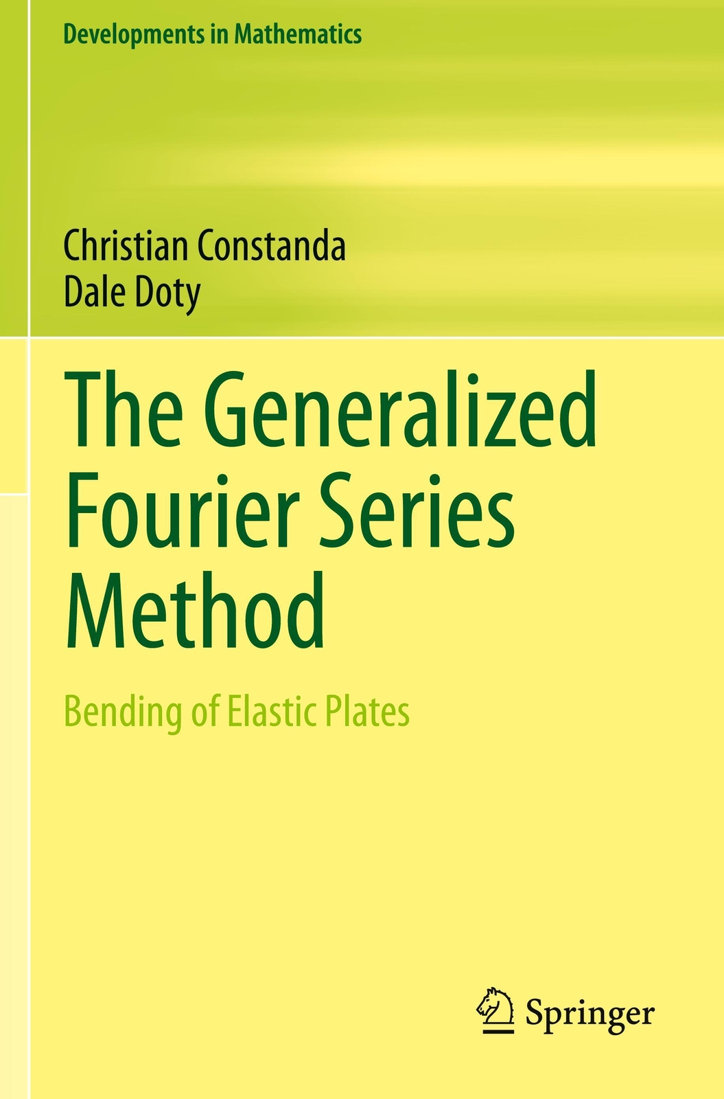 Thumbnail - The Generalized Fourier Series Method Bending Of Elastic Plates Doty