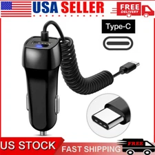 Fast Charging Car Adapter USB Type C for iPhone 15 15 Pro Max Plus