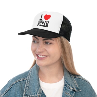 I Love Gotham Number Nine Trucker Hat | eBay