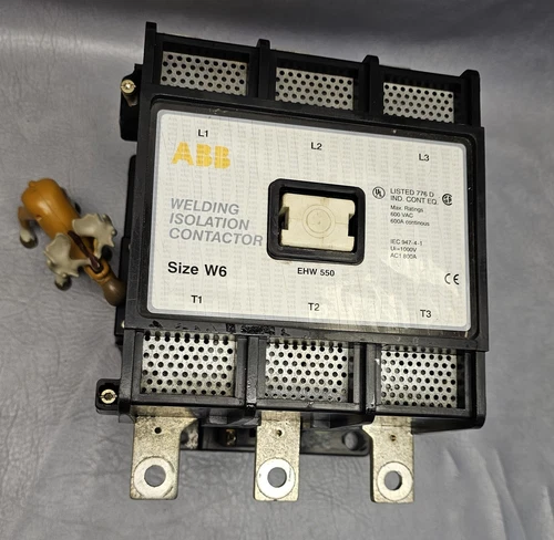 ABB EHW-550 Welding Isolation Contactor Size W6 240 Volt Coil