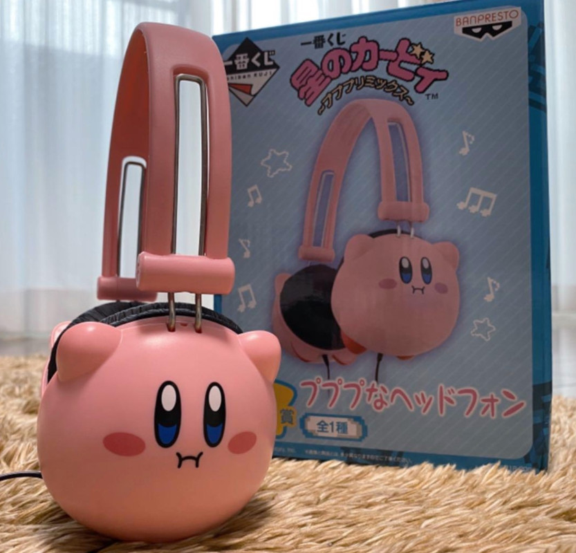 BANDAI Kirby Pupupu Headphones Ichiban Kuji Kirby's Dream Land Prize C Limited E - Foto 9