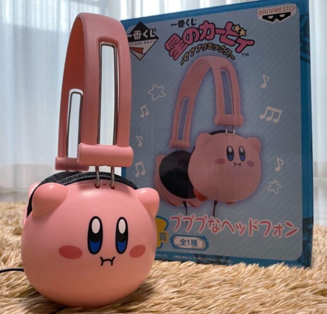 BANDAI Kirby Pupupu Headphones Ichiban kuji Kirby's Dream Land Prize C