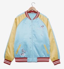 Studio Ghibli Spirited Away Bathhouse Sakura Satin Jacket Size 2X Unisex NWT