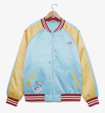 Studio Ghibli Spirited Away Bathhouse Sakura Satin Jacket Size 2X Unisex NWT