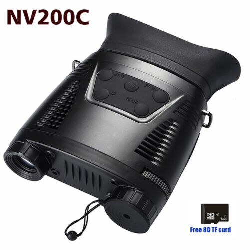 NV200C Infrared Night Vision Binoculars Telescope Hunting Night Vision Goggles - Imagen 1 de 7