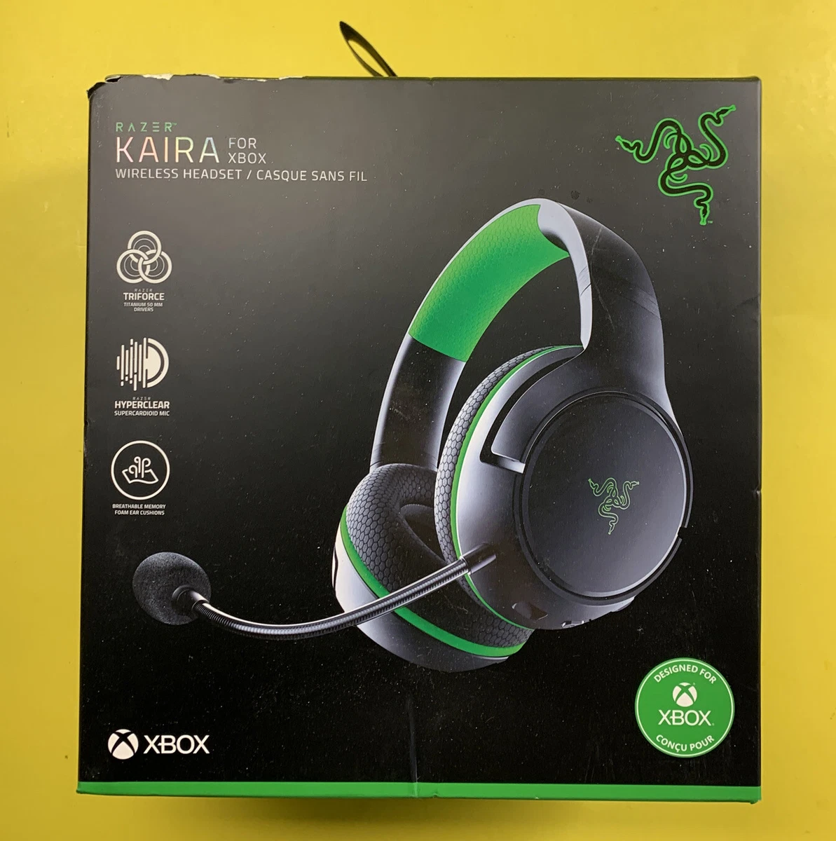 Razer Kaira Wireless Gaming Headset for Xbox Series X/S Black/Green