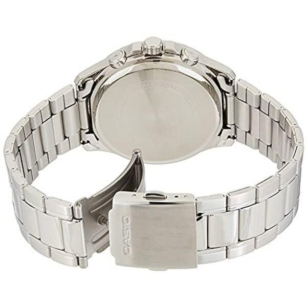 Casio Men Analog silver Stainless Steel Strap Watch Original New