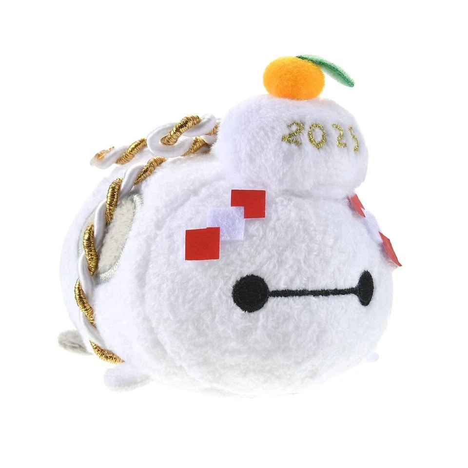 2025 New Year Disney Store Japan Kagamimochi Baymax Mini S TSUM TSUM Plush - Image 2 of 4