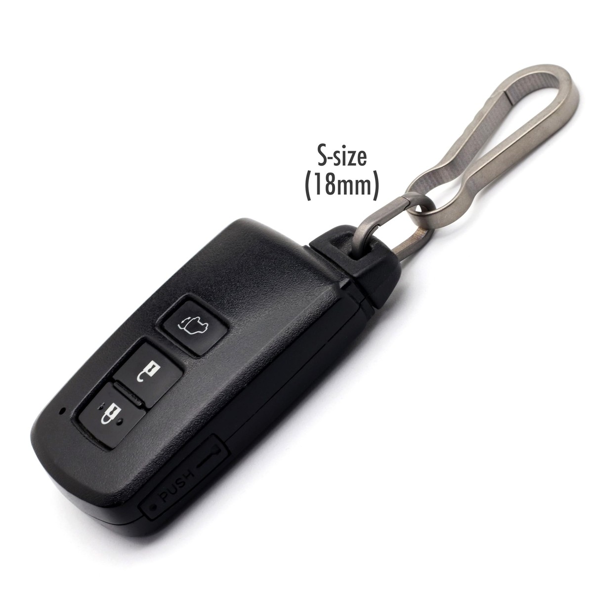 小物 tina TUNUKE Titanium Color Vina Small Keychain Key Ring Ring