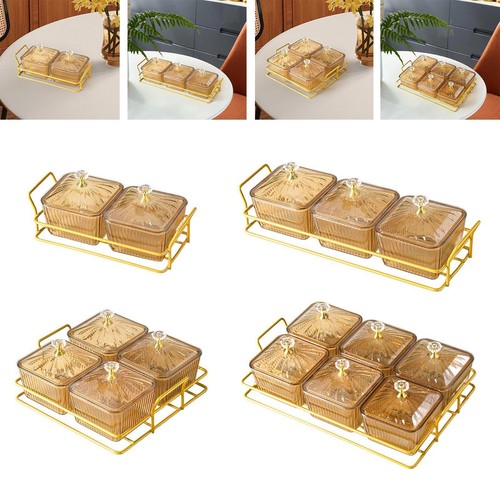 LAUCHUH Ensemble De Service En Porcelaine Pour Frites Et Trempettes