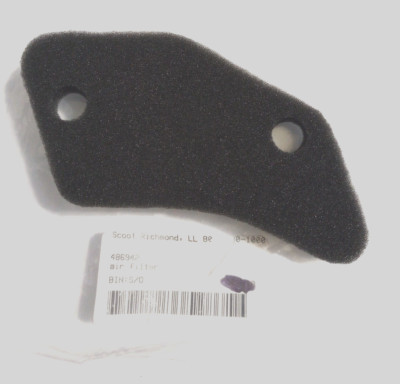Secondary Foam Air Filter Piaggio, Vespa NOS 486942 (L-5028) | eBay