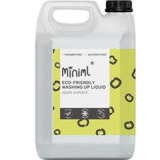 MINIML Eco-Friendly Washing Up Liquid Apple Orchard 5000ml 5.18 per litre