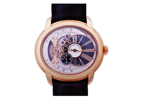 RARE Audemars Piguet Millenary 4101 Rose Gold Skeleton 47mm 15...