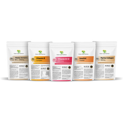 L-Valine Poudre Pure 454g Green Labs - BCAA Pour Muscle, Récupération, Sans Gluten Ni OGM