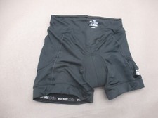 PEARL IZUMI Size M Womens BLK Stretch Inner Pad Elastic Waist Cycling Shorts 540
