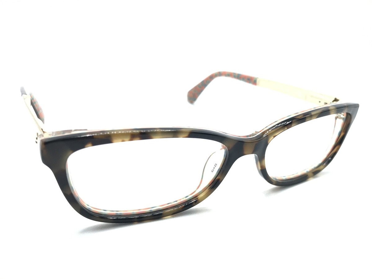 Kate Spade Jessalyn 2NL Tortoise Brown Gold Eyeglasses  display picture 3