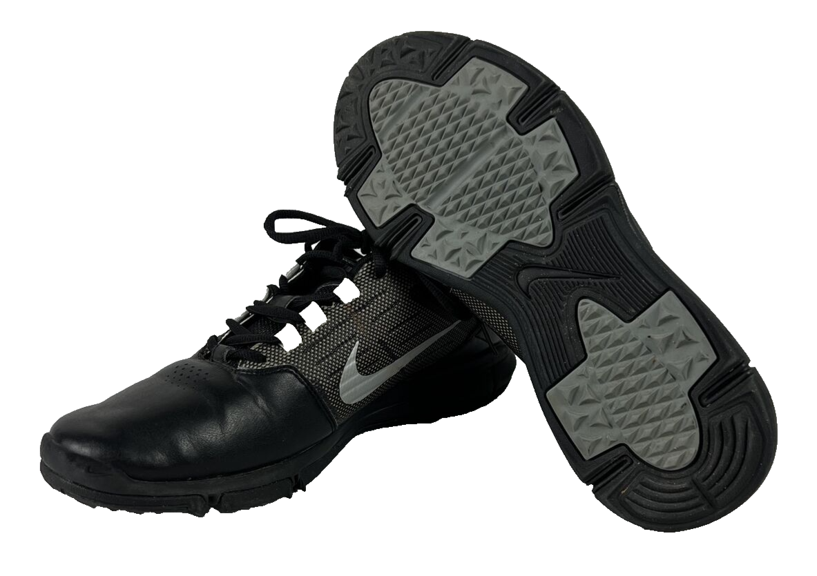 Nike Explorer CTRL Golf Shoes Mens Size 8 Black Leather Nike Explorer CTRL Golf Shoes Mens Size 8 Black Leather